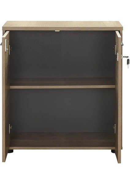 Adore Newyork 2 Katlı Kilitli 2 Kapaklı Kitaplık - Tori