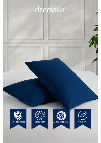 Micro Fermuarlı Yastık Alezi 50X70 Sıvı Geçirmez indirimleri