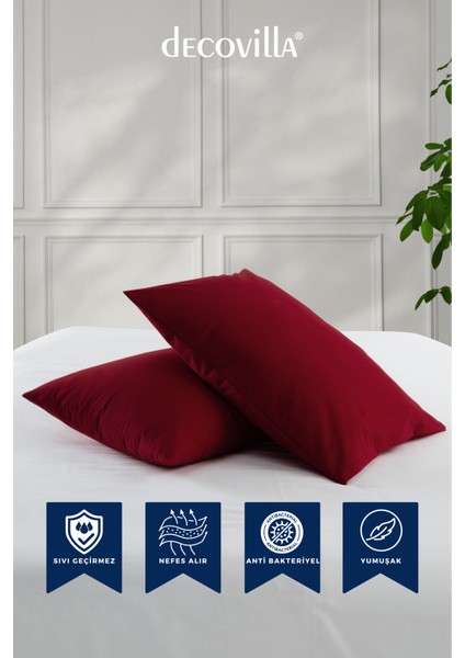 Micro Fermuarlı Yastık Alezi 50X70 Sıvı Geçirmez indirimleri