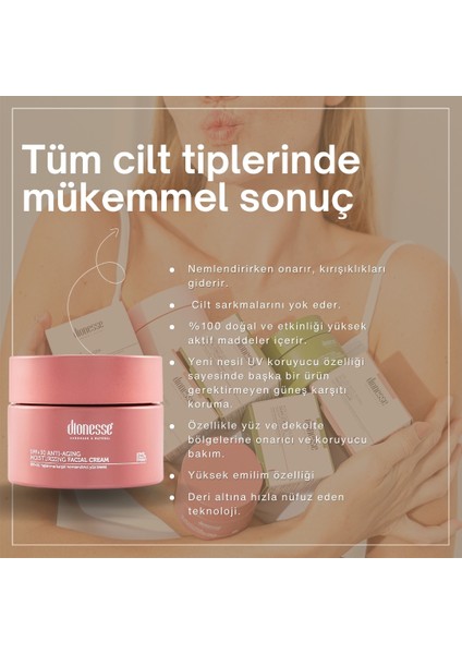Nemlendirici Spf 30 Gündüz Kremi - Yoğun Nemlendirici ve Cilt Destekleyici Güneş Koruyucu modelleri