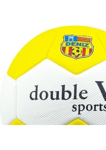 Futbol Topu Dikişli 420 gr No: 5 - FB- 660- SARI ()