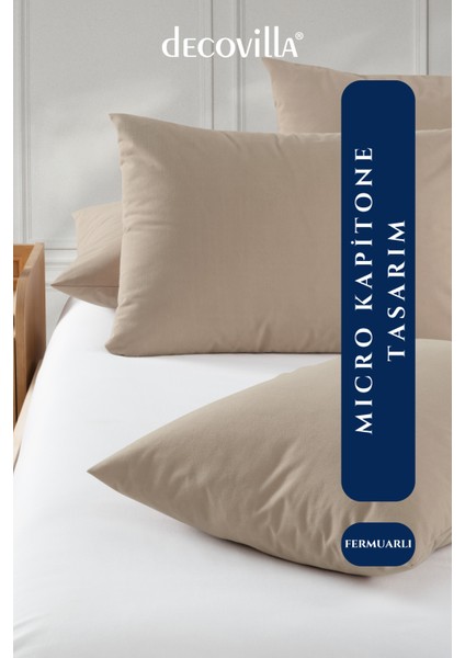 Micro Fermuarlı Yastık Alezi 50X70 Sıvı Geçirmez fırsatları