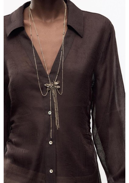 Ikili Yusufçuk Uçlu Uzun Çelik Kolye fiyatları