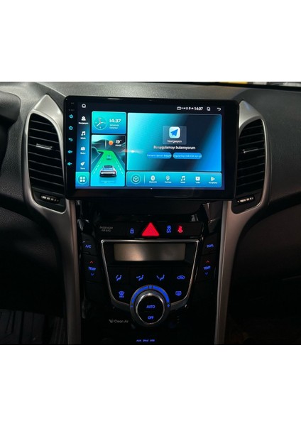 Hyundai I30 Uyumlu 4 GB Ram 64 GB Dahili Hafıza 9 Inç Multimedya Kablosuz Carplay Geri Görüş Kameralı modelleri