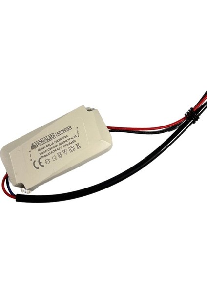 8-12X3W 700MA 24-42V Power LED Driver IP20 Power LED Sürücü