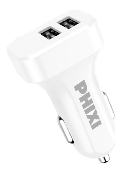 Populermarketim - PCC511 Basic 2.1A Çift Çıkışlı Araç Şarj Adaptörü