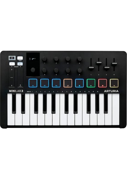 Minilab 3 Midi Klavye (Siyah) 009-231502