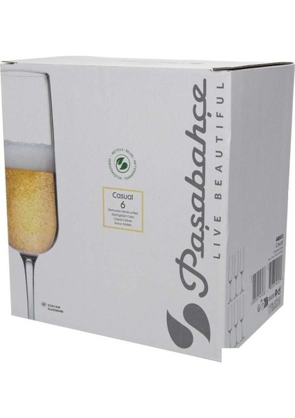 Casual Ayaklı Bardak 165 cc 6 Adet fiyatları