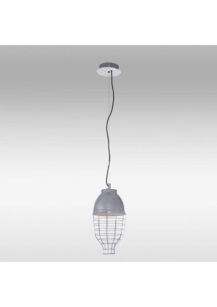 6523-1A Metal Kafesli Küçük Sarkıt Avize