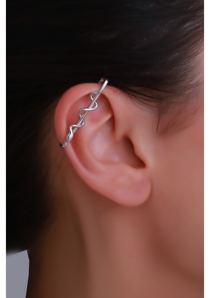14 Ayar Altın Yılan Industrial Earcuff fiyatları