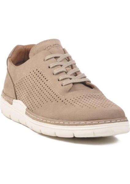 Gri Nubuk Hakiki Deri Erkek Sneaker 2Y0938-E197 M