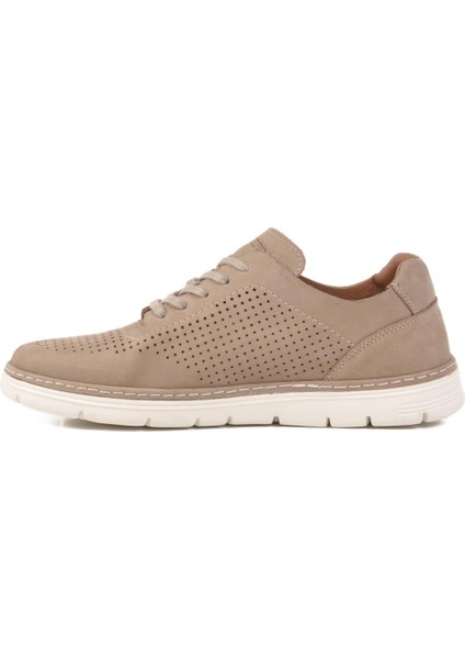 Gri Nubuk Hakiki Deri Erkek Sneaker 2Y0938-E197 M