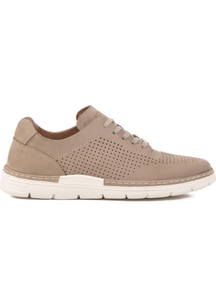 Gri Nubuk Hakiki Deri Erkek Sneaker 2Y0938-E197 M