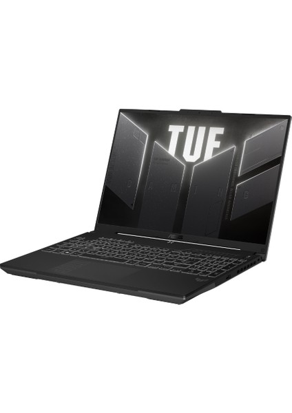 Tuf F16 Intel 5-210H 40-Gbddr5 4 Tbssd RTX4050 (6GB-140W) 16" Wuxga 144Hz Windows 11 Pro + Sırt Çantası FX607VU-RL146HMF42