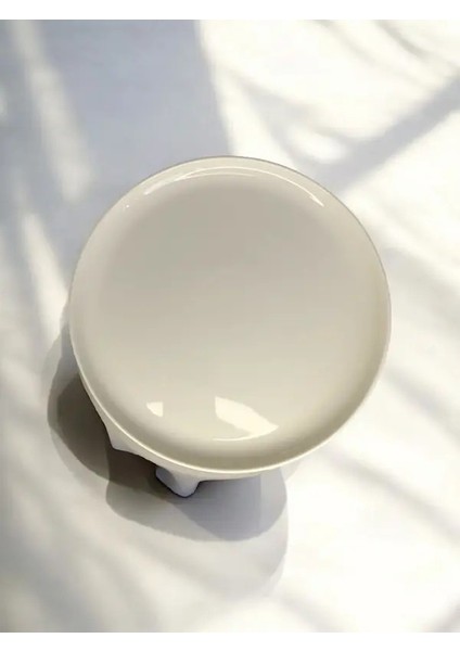 Ahşap Ayaklı Porsolen Sunum & Dekor STANDI(25CM)