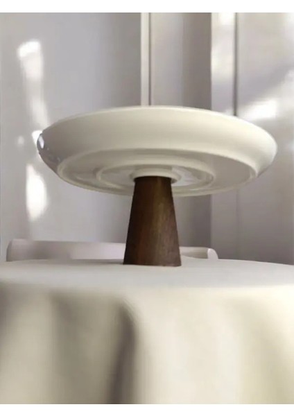 Ahşap Ayaklı Porsolen Sunum & Dekor STANDI(25CM) fırsatları