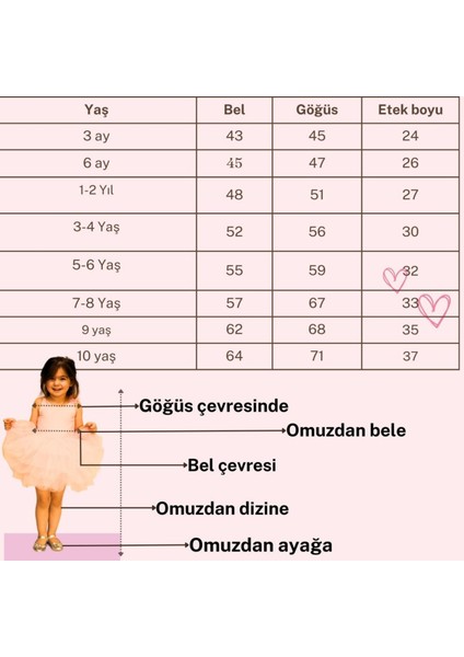 Çiçek Detaylı Tütü Etekli Kız Çocuk Balerin Elbise - Beyaz, Pudra, Pembe, Kırmızı, Siyah fırsatları