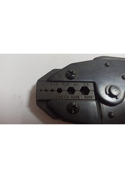 Koaksiyel Tel ve Kablo Altıgen Terminal Sıkma Pensesi LS-02H1 Çap 1.0-6.5mm Gözetim Video Terminali Pensesi LS-02H1 Lsd indirimleri