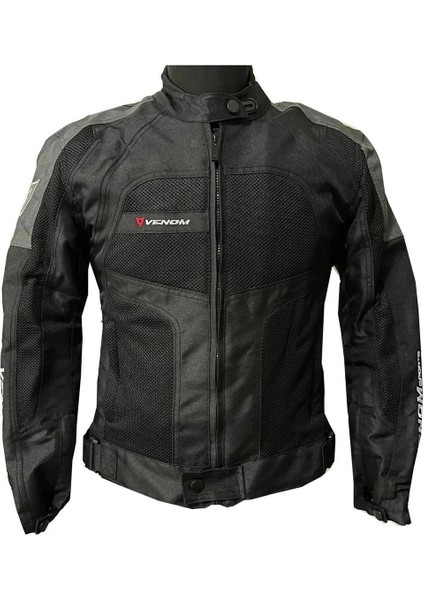 Dynamıc 4 Mevsim Motosiklet Montu Siyah - Gri