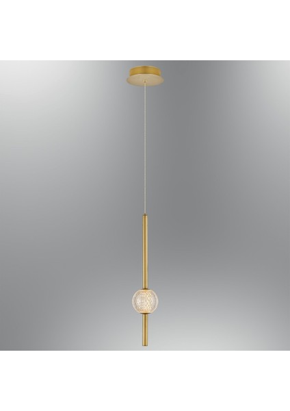 4133-1A Tekli Modern Çubuk LED Sarkıt Avize