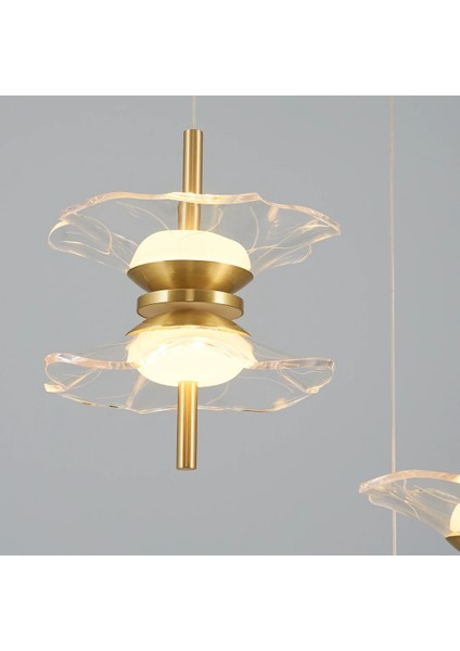 4113-3A 3'lü Dekoratif LED Sarkıt Avize