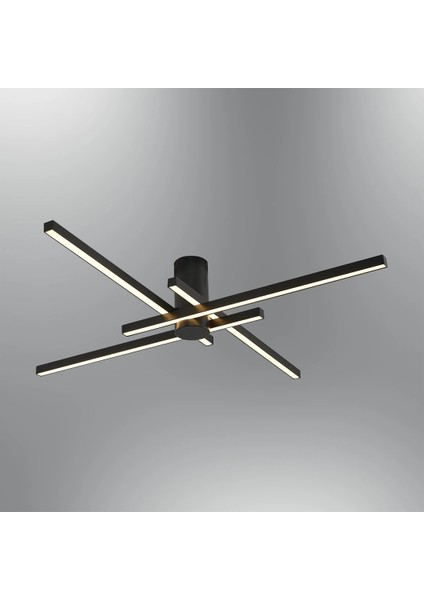 3149-2 Kare 4 Çubuklu LED Armatür Avize