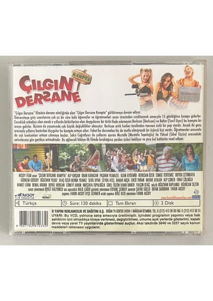 Çılgın Dersane Kampta VCD (Orjnal Dönem Baskı Vcd)