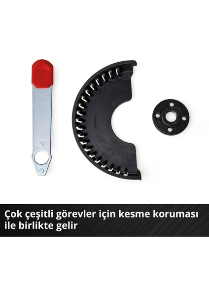 Akülü Avuç Taşlama TE-AG 18/115-2 Li - Solo Power X-Change (18 V, 115 mm Ø disk, 28 mm kesme derinliği, yumuşak başlatma özelliği, kesme koruması) - 4431166