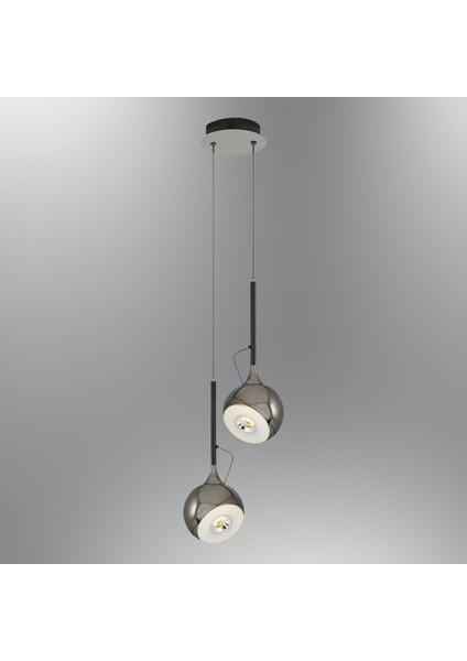 2822-2A 2'li Dekoratif LED Sarkıt Avize