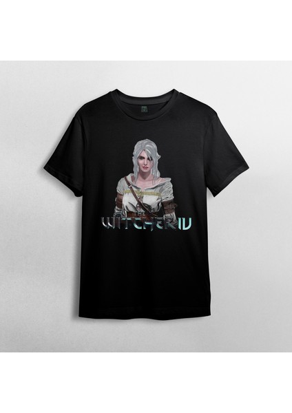 Witcher 4 - Witcher Iv Ciri Unisex %100 Pamuklu Bisiklet Yaka T-Shirt Model 1 fiyatları