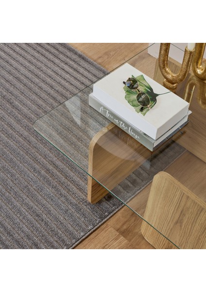 Iskandinav Tyra Gray 80X150 cm Salon Mutfak Halısı Yolluk Salon Mutfak Halısı Yolluk Kilim