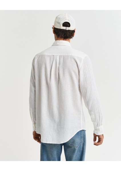 Erkek Beyaz Regular Fit Düğmeli Yaka Gömlek 3250082.110 modelleri