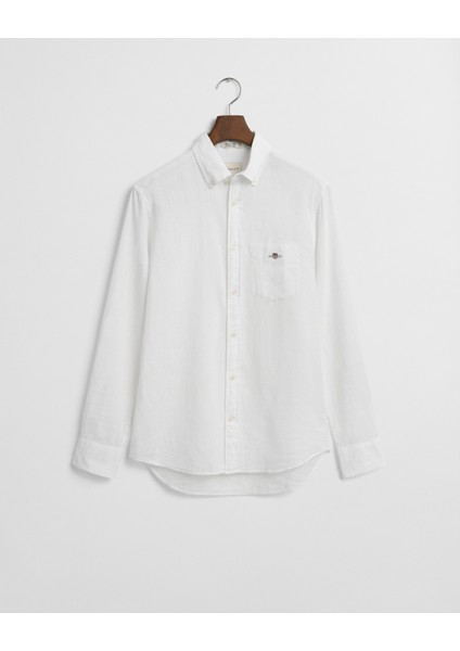 Erkek Beyaz Regular Fit Düğmeli Yaka Gömlek 3250082.110 indirimleri