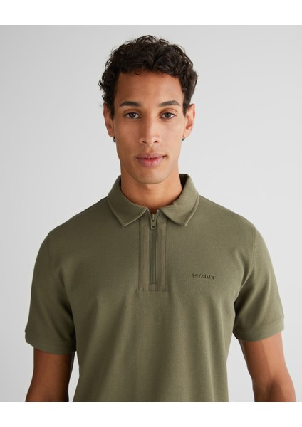 Erkek Yeşil Regular Fit Logolu Polo 2425120T.301 fırsatları