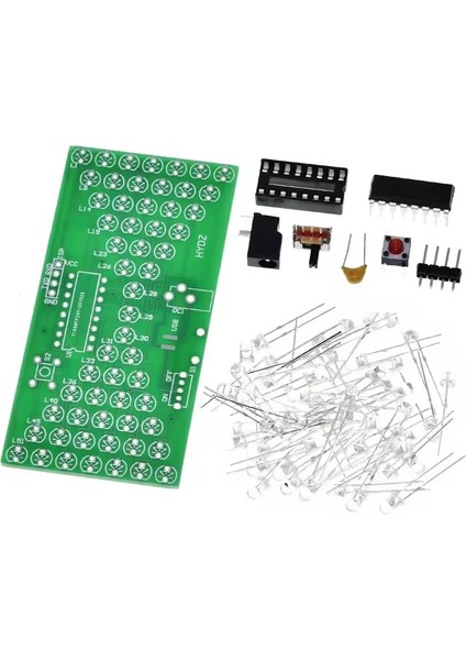 5V LED Elektronik Kum Saati Hobi Devresi Dıy Lehimleme Kiti - Demonte(Montesiz) fiyatları