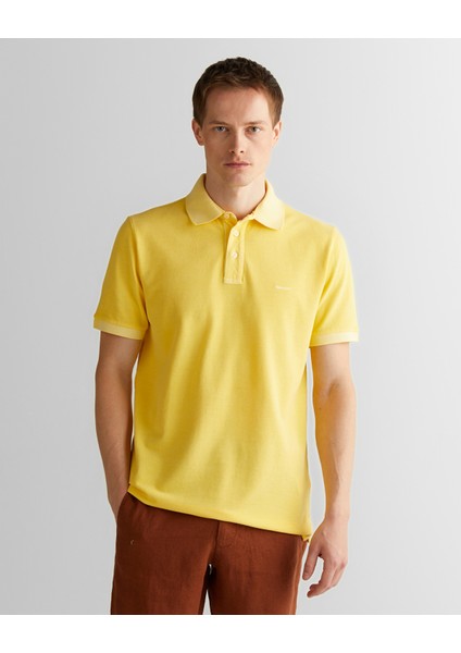 Erkek Sarı Regular Fit Polo 2014057.714