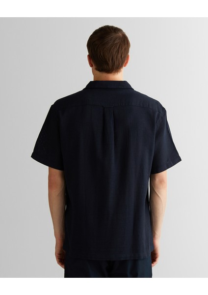Erkek Siyah Regular Fit Gömlek Yaka Gömlek 3825119T.5 fiyatları