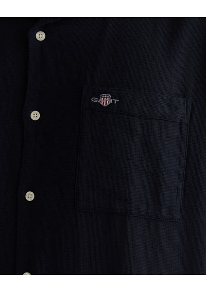 Erkek Siyah Regular Fit Gömlek Yaka Gömlek 3825119T.5 indirimleri