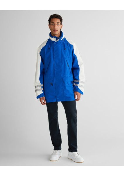 Erkek Lacivert Regular Fit Kapüşonlu Renk Bloklu Mont 7006499.447 modelleri