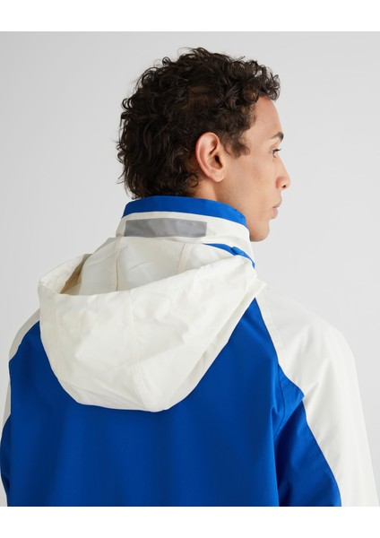Erkek Lacivert Regular Fit Kapüşonlu Renk Bloklu Mont 7006499.447 indirimleri