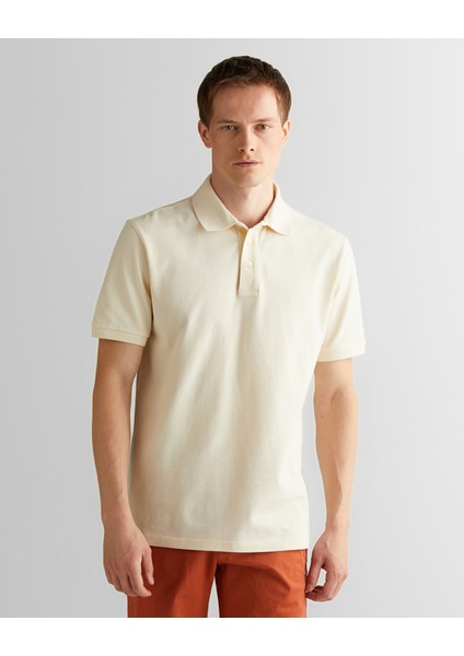 Erkek Beyaz Regular Fit Polo 2014057.164