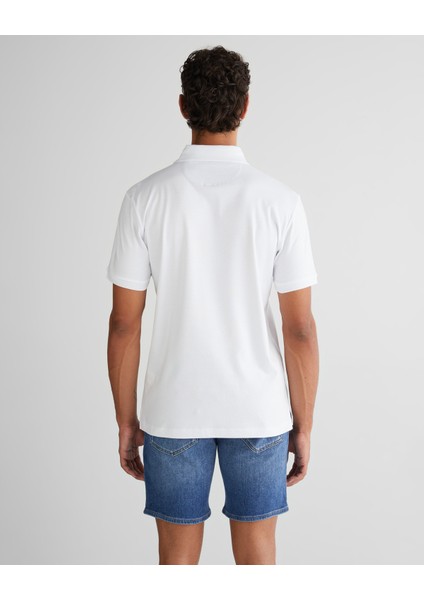 Erkek Beyaz Slim Fit Polo 2014027.110 fiyatları
