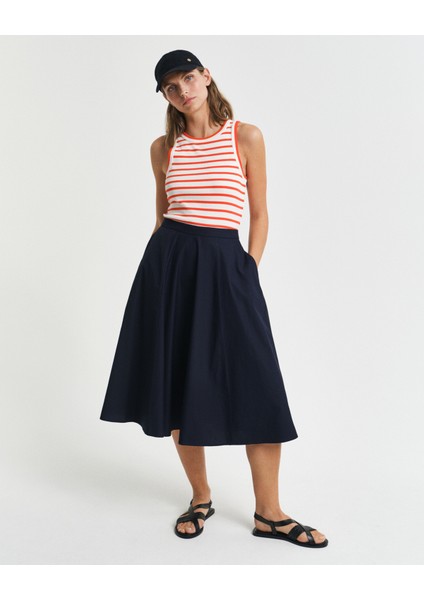 Kadın Lacivert Loose Fit Etek 4400163.433