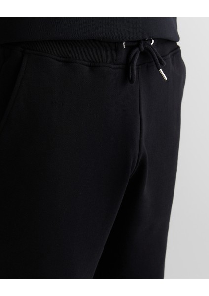 Erkek Siyah Regular Fit Eşofman Altı 2043024.5