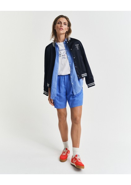 Kadın Mavi Relaxed Fit Şort 4020123.419 fırsatları