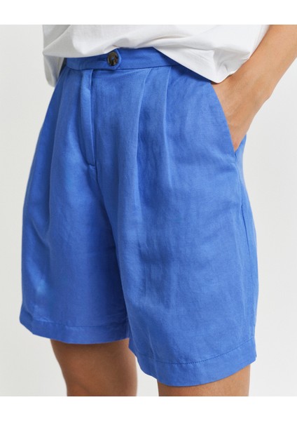 Kadın Mavi Relaxed Fit Şort 4020123.419