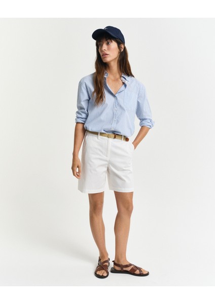 Kadın Beyaz Regular Fit Şort 4020119.113