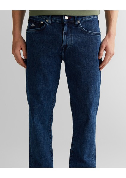 Erkek Mavi Regular Fit Pantolon 1625122T.963 fırsatları