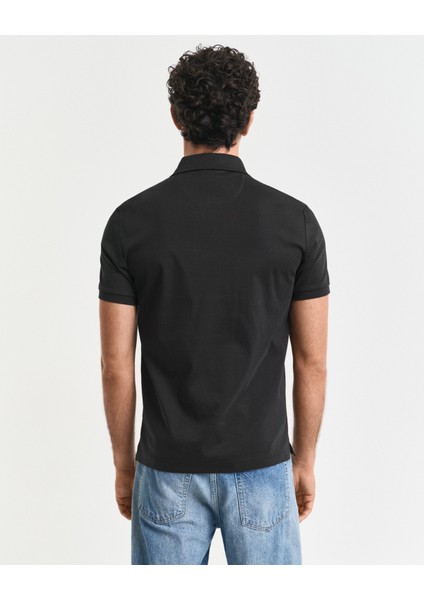 Erkek Siyah Slim Fit Polo 2014027.5 fiyatları