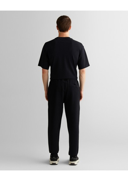 Erkek Siyah Regular Fit Eşofman Altı 2043024.5